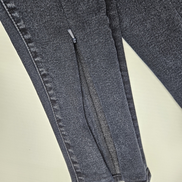 Levis Jeans Made & Crafted Size 27 High Waist Skinny Zippered Leg Dark Wash NWT - Picture 4 of 16